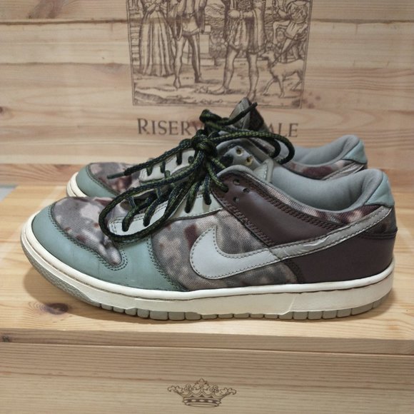 Nike Dunk Low Camo 307656-351 Size 7.5 Very Collectable main image 7